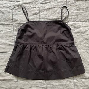 Black summer top, size s